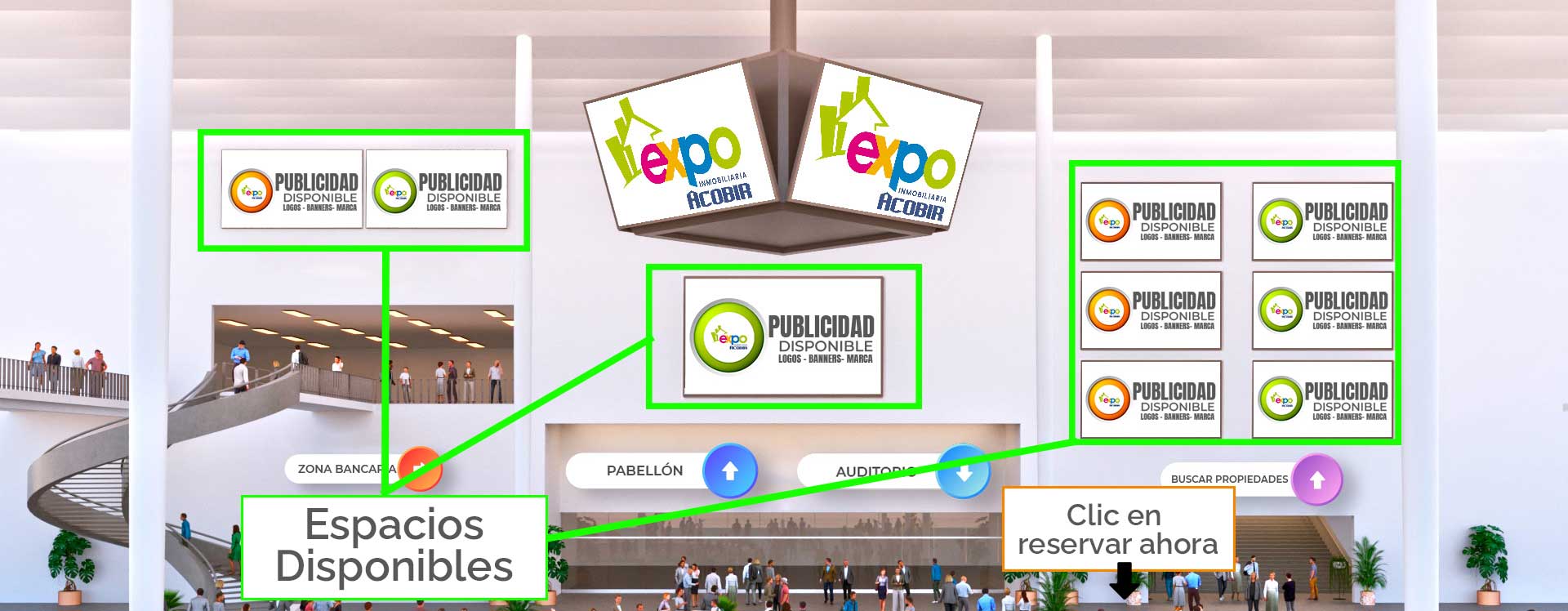 Reserva de publicidad lobby