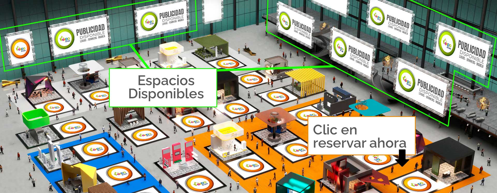 Reserva de publicidad pabellón